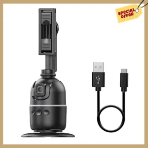 P03 AI Tracking Gimbal Stabilizer For Smartphone/Camera,Desktop Cell Phone Holder,360 Rotation Gimbal Follow Focus-WMAN